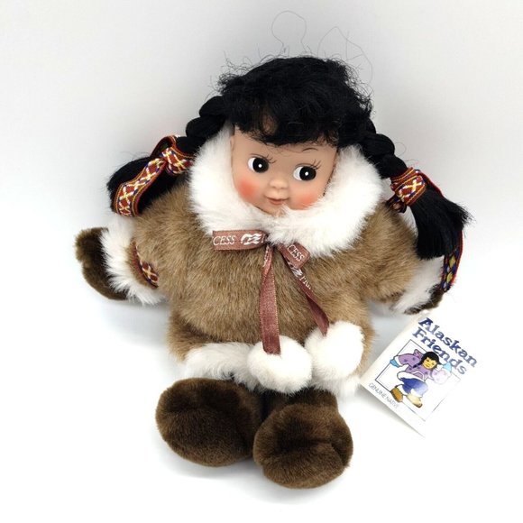 Alaskan Friends Princess Crusie Lines Native Style Doll Souvenier Hand Crafted - Picture 3 of 10
